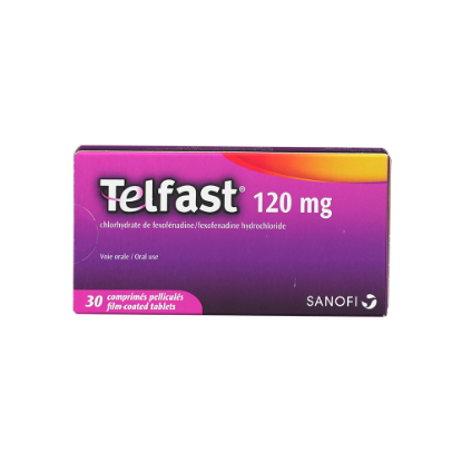 TELFAST 120 MG(30 TAB)