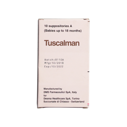 TUSCALMAN A SUPPOSITORIES 10SUPP