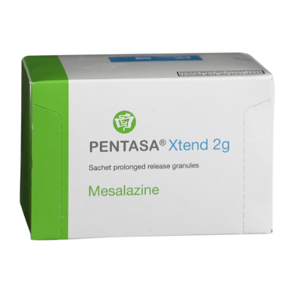 PENTASA XTEND 2GM PROL. RELEAS GRANULES 60SACHETS
