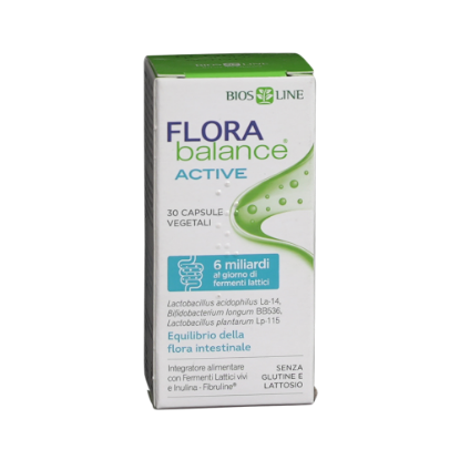 FLORA BALANACE ACTIVE 30 CAPSULES (BIOSLINE)