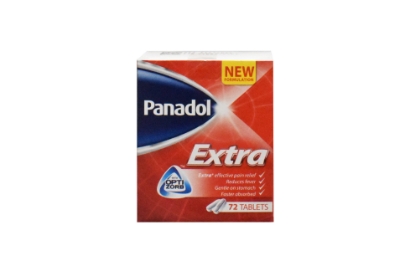 PANADOL EXTRA OPTIZORB TABLETS 72TAB