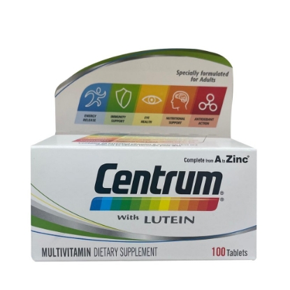 CENTRUM WITH LUTEIN 100TAB