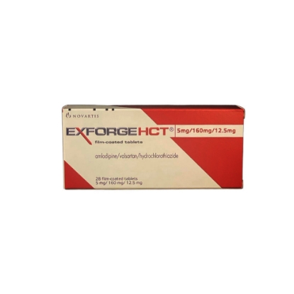 Exforge HCT 5MG\160\12.5 MG 28 TAB.