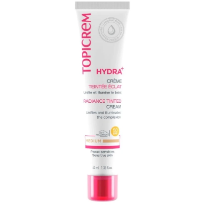 Topicrem Hydra+ Radiance Tinted Cream medium